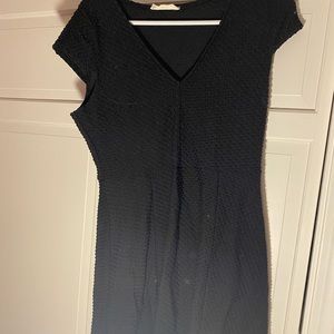 Black Short Sleeve Dress
